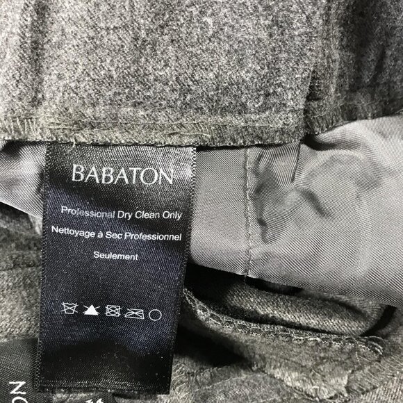 Babaton Aritzia Pants Womens Small Gray Joggers Elastic Waist Cuffed Trousers - Picture 4 of 11